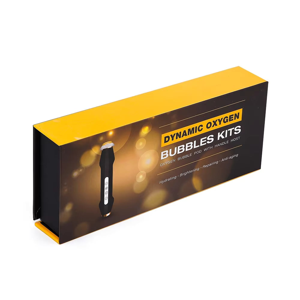 Portable CO2 Oxygen Bubble Facial Pen – Deep Cleansing & LED Light Therapy Device